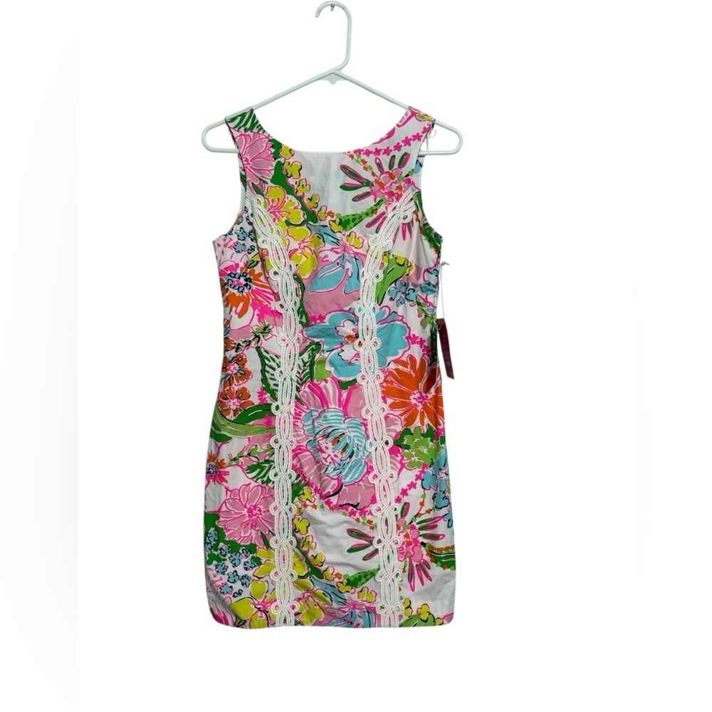 LILLY PULITZER FOR TARGET NOSEY POSEY SHIFT DRESS SIZE 4 - Picture 3 of 5